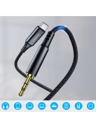 Choetech AUX006 USB-C / mini jack 3.5mm cable 1 m - black