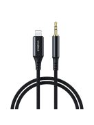 Choetech AUX007 Lighting / mini jack 3.5mm cable 1 m - black