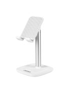 Choetech H035 aluminum stand for a phone or tablet with adjustment - white and silver