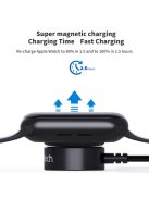 Choetech T319 MFI 5W wireless charger for Apple Watch + USB-C cable - black