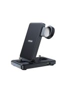 Joyroom JR-WQS02 iPhone AirPods Apple Watch 4in1 charging station foldable - black