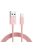 Joyroom Colorful Data Cable S-2030M13 USB-A / Lightning 2.4A 2m - pink