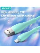 Joyroom Bowling Data Cable S-2030M8 USB-A / micro USB 3A 2m - green