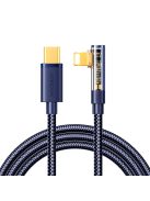 Joyroom Gaming Cable S-CL020A6 Lightning (angled) / USB-C (straight) 20W 1.2 m - blue