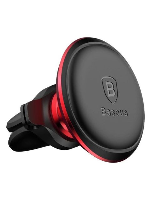 Baseus C40141201913-00 magnetic car holder for air vent - black and red