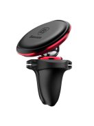 Baseus C40141201913-00 magnetic car holder for air vent - black and red