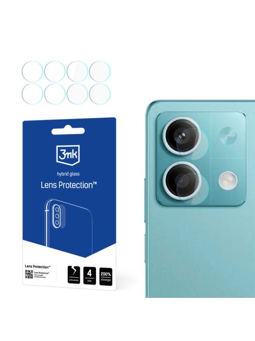 3mk Lens Protection™ hybrid camera glass for Redmi Note 13 5G