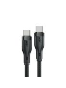 Acefast C8-03 USB-C / USB-C 60W 3A cable - black