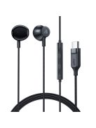 Acefast L2 in-ear headphones with USB-C connector, microphone and remote control 1.2 m - black