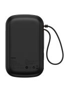 Baseus Qpow Pro+ 20000mAh 22.5W powerbank with built-in USB-C cable and display - black