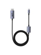 Baseus High Definition Series BS-OH139 USB-C / DP 8K PD 100W 1.5m cable - black