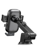 Joyroom JR-OK6 car phone holder on the dashboard - black