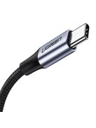 Ugreen CM556 cable with USB-C and DisplayPort 8K connectors, 1 m long - gray