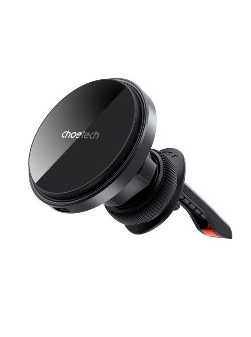 Choetech T204-F magnetic car holder with 15W wireless charging - black