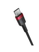 Baseus Cafule USB-C / USB-C 100W cable 2 m - red-black and black-gray (2 pcs.)