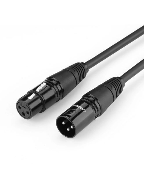 Ugreen extension cable audio microphone cable for microphone XLR (female) - XLR (male) 2 m (AV130)