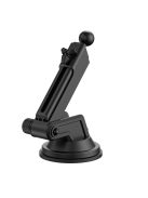 Base with suction cup for the Baseus Milky Way Pro car holder - black