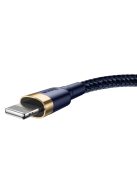 Baseus Cafule USB-A / Lightning 2.4A QC 3.0 cable 1 m - blue-gold