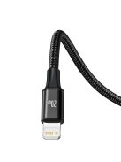 Baseus Rapid Series 3in1 USB-C - USB-C / Lightning / micro USB cable 20W PD 1.5m - black