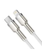 Baseus Cafule Series Metal Data USB-C / Lightning 20W PD cable 1 m - white