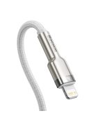 Baseus Cafule Series Metal Data USB-C / Lightning 20W PD cable 1 m - white