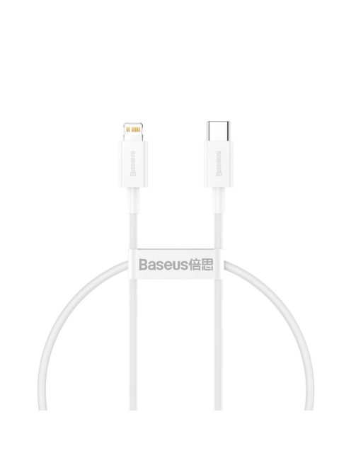 Baseus Superior Series USB-C / Lightning PD 20W 2 m cable - white