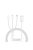 Baseus Superior Series USB-A - USB-C / Lightning / micro USB 3.5A cable 1m - white