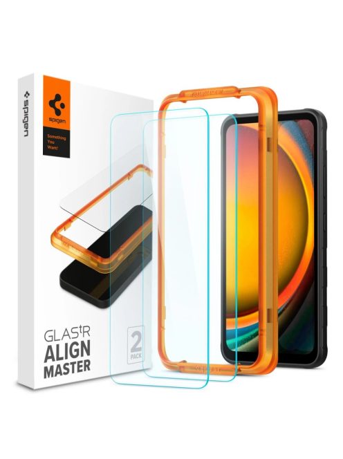 Spigen ALM Glas.tR tempered glass for Samsung Galaxy XCover 7 - 2 pcs.