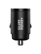 Silver Monkey PD-CPCT30-SM 30W 1x USB-C PD car charger - black