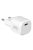 Silver Monkey Mini USB-C 20W PD wall charger - white