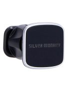 Silver Monkey CM-MGN-SM magnetic car air vent holder - black