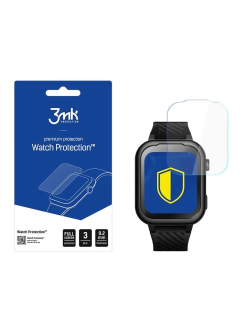 3mk Watch Protection™ hybrid glass v. FlexibleGlass Lite on Garett Essa Go