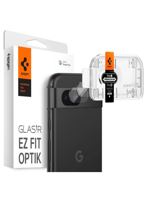 Spigen Optik.tR EZ Fit Camera Protector for Google Pixel 8A - 2 pcs.