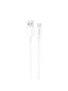 Dudao L4SM USB-A / micro USB cable 2A 1m - white