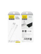 Dudao L4SM USB-A / micro USB cable 2A 1m - white