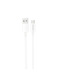 Dudao L4ST USB-A / USB-C cable 2A 1m - white