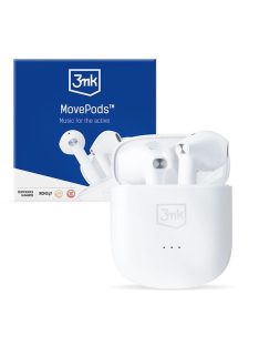   3mk MovePods in-ear wireless Bluetooth 5.3 headphones - white