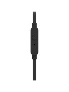 JBL Tune 160 in-ear headphones, 3.5mm mini jack with remote control - black