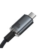 Baseus Crystal Shine CB000089 USB-C / USB-C USB3.2 cable 100W 20Gbps 1.5m - black