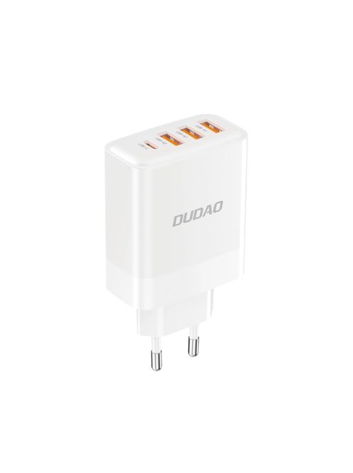 Dudao A5HEU network charger 3x USB-A 1x USB-C PD20W - white