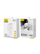 Dudao A5HEU network charger 3x USB-A 1x USB-C PD20W - white