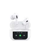 Dudao U19 in-ear TWS wireless Bluetooth 5.3 headphones with LED display - white