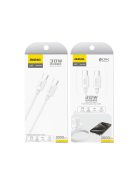 Dudao L4C USB-C / USB-C cable 30W 1.2m - white