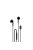 Dudao X3C in-ear wired USB-C headphones 1.2m - black