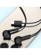 Dudao X3C in-ear wired USB-C headphones 1.2m - black