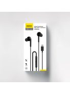 Dudao X3C+ wired USB-C in-ear headphones 1.2m - black