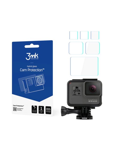 3mk Cam Protection Protective Glass for GoPro Hero 5/6/7