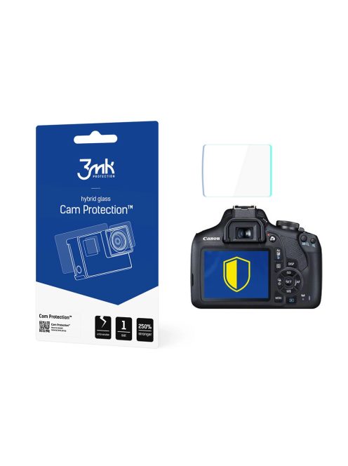 3mk Cam Protection protective glass for Canon EOS 2000D