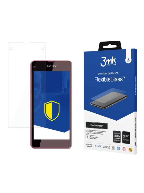 3mk FlexibleGlass™ hybrid glass for Sony Xperia Z1 Compact