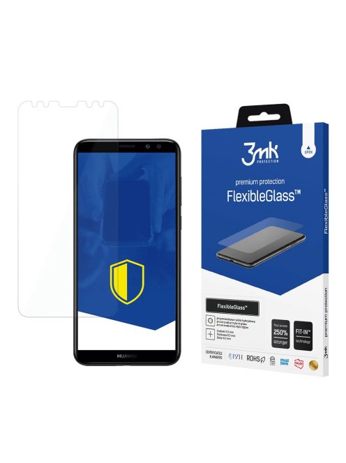 3mk FlexibleGlass™ hybrid glass on Huawei Mate 10 Lite